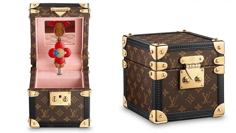 Caixa de música da Louis Vuitton