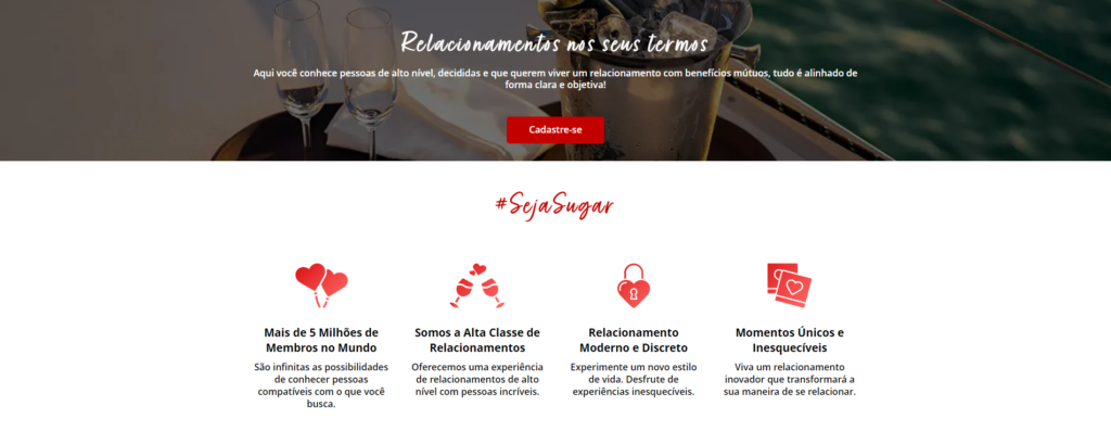 relacionamento sugar para recém separadas