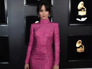 Cantora Camila Cabello no Red Carpert do Grammy 2019