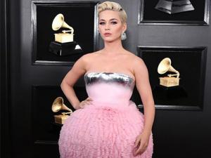 Katy Perry no Red Carpert do Grammy 2019