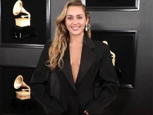 Milley Cyrus no Red Carpert do Grammy 2019