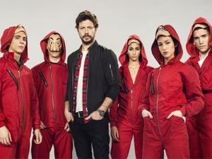 Poster de divulgação da Série La casa de papel